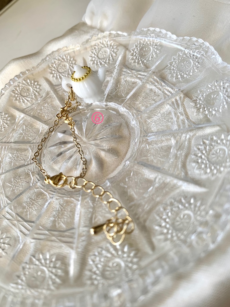 【オビツ11〜40cm対応】お茶会ティーポットポシェット