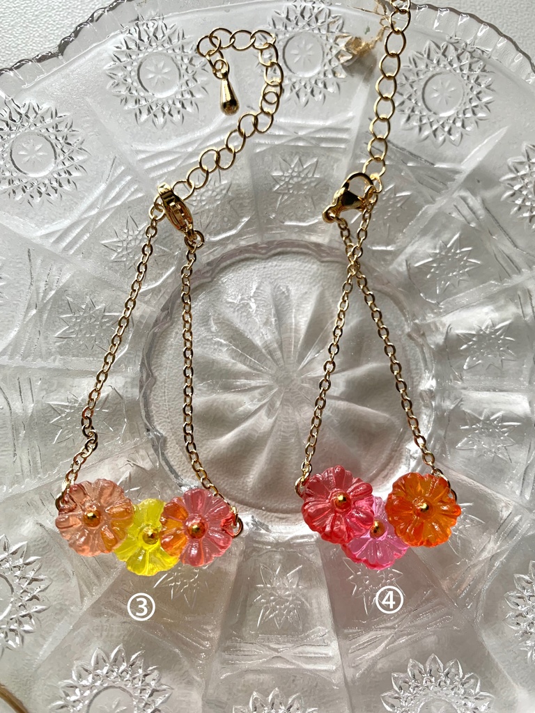 【cocoriang〜40cmドールまで】3つ花コスモスポシェット