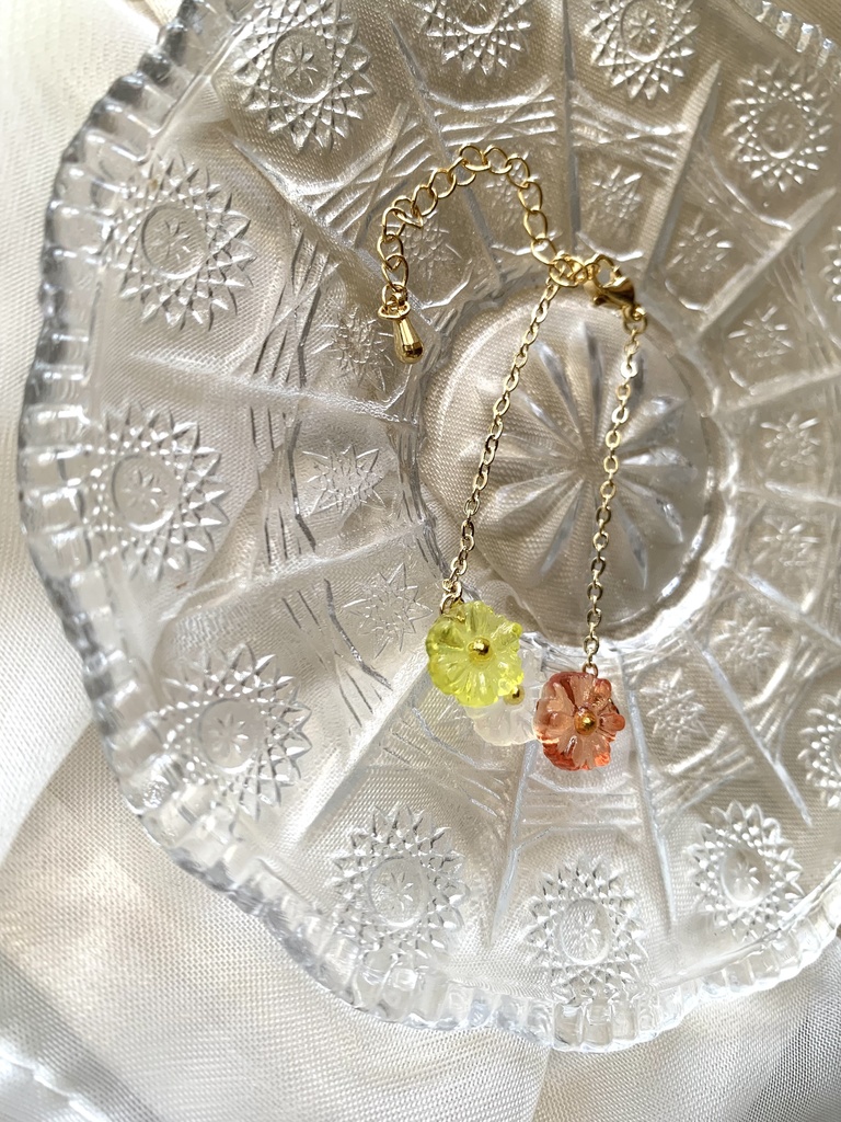 【cocoriang〜40cmドールまで】3つ花コスモスポシェット