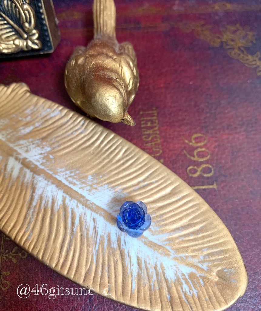 【オビツ11〜】薔薇マグネットブローチ