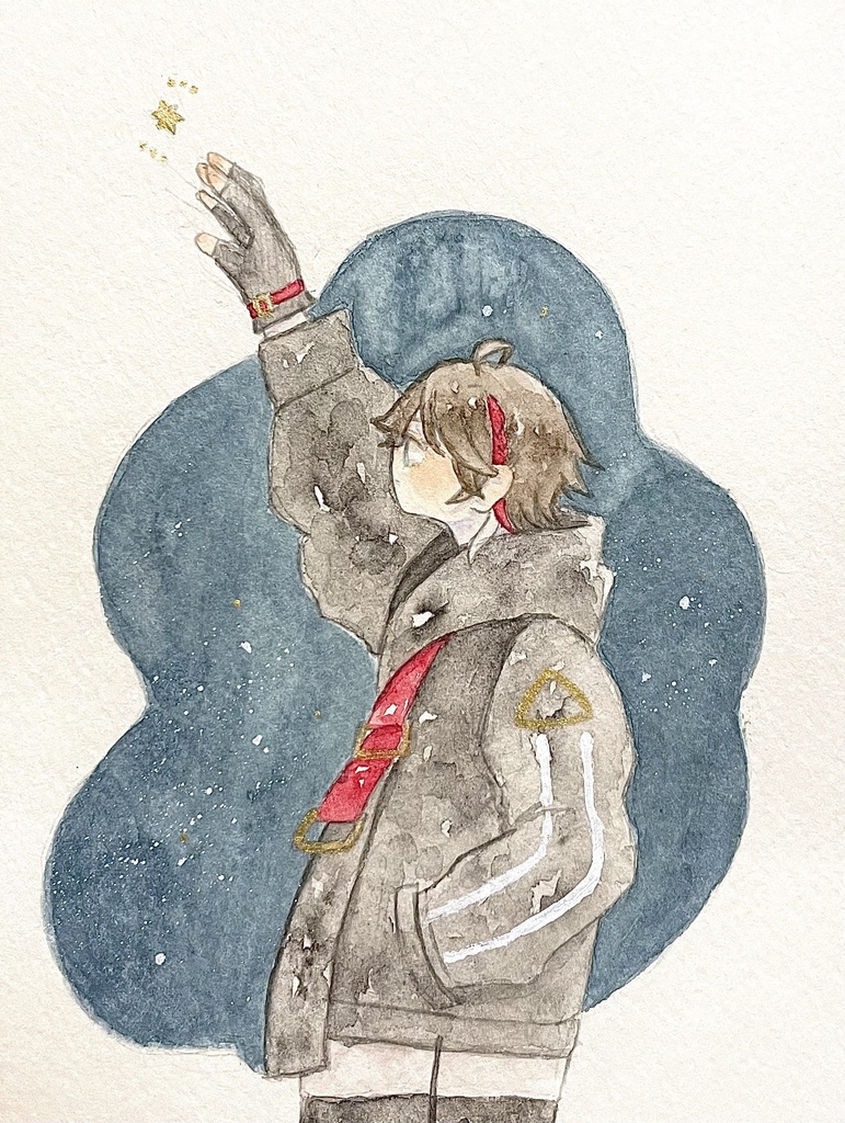 三枝明那 ポストカード原画 【非公式】