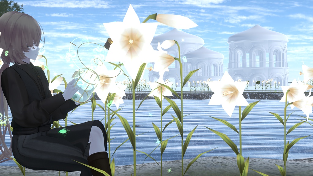 【VRChat/MA対応】空気標本瓶 — 風を集める魔法ギミック〈失敗演出3種付き〉