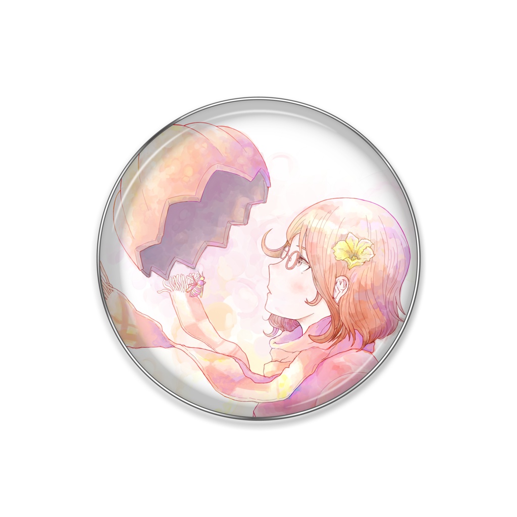 南瓜の消失 ピンバッジ