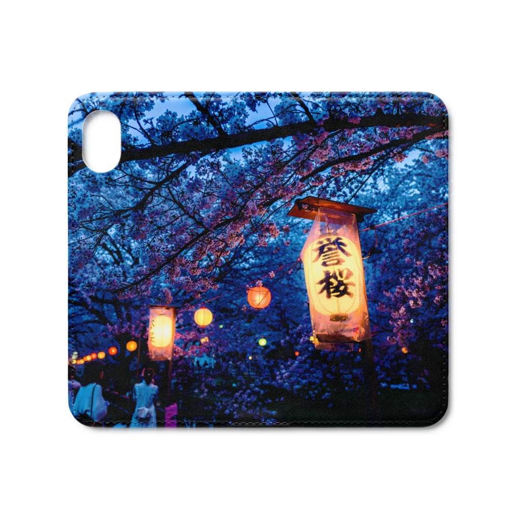 祭囃子手帳型iPhoneケース