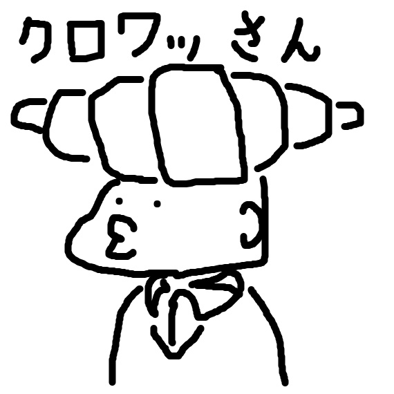 クロワッサン画像