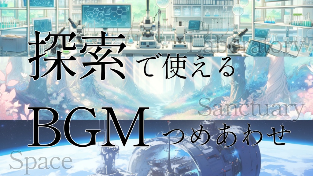 【フリーBGM】探索で使えるBGMつめあわせ