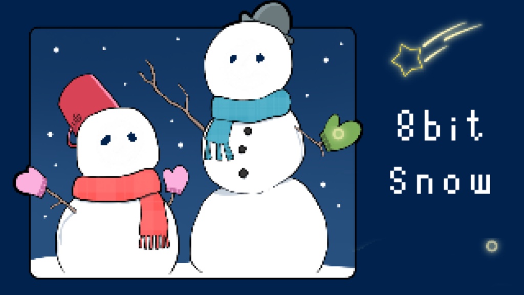 【フリーBGM】8bit snow Op.138