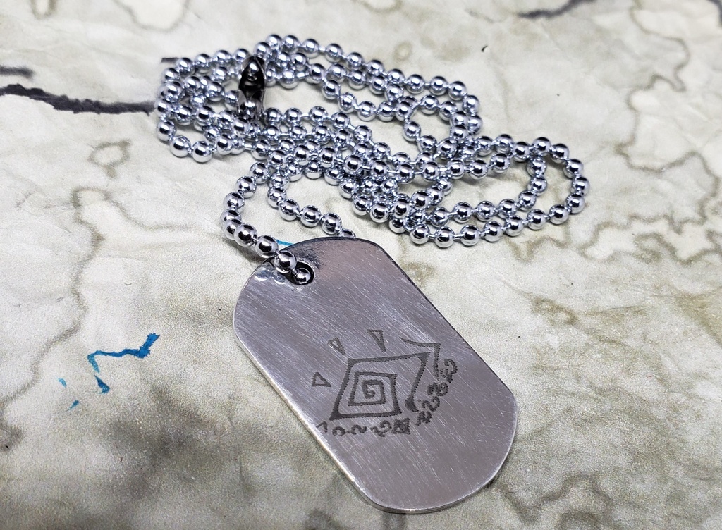 力の護符 風首飾り