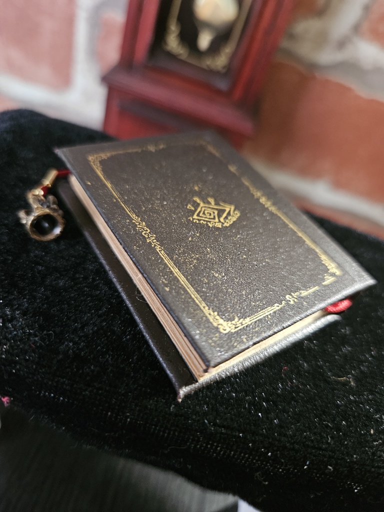 金の書(豆本) 瞳の魔導書