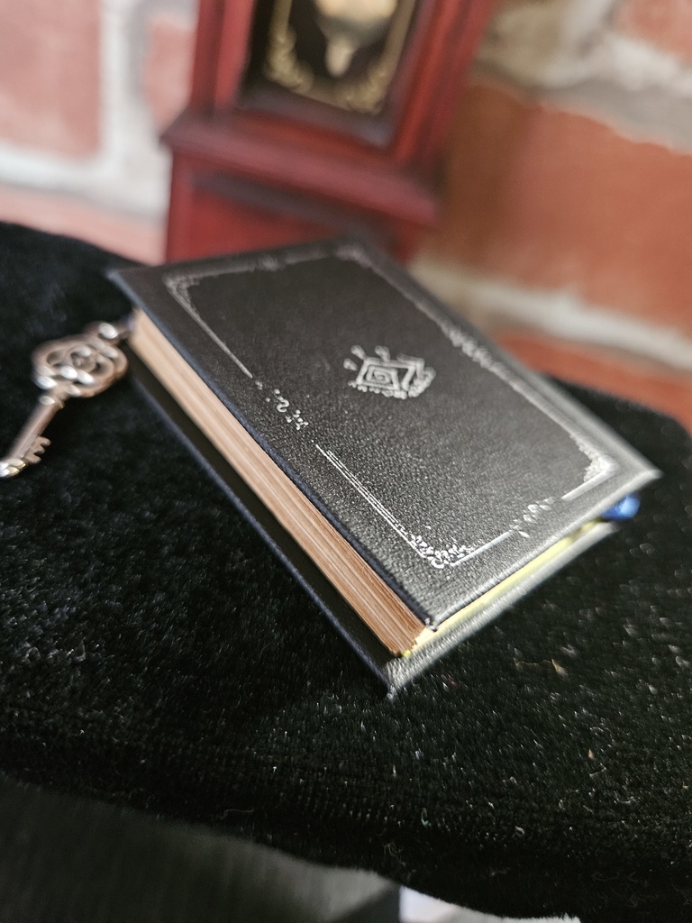 銀の書(豆本) 瞳の魔導書