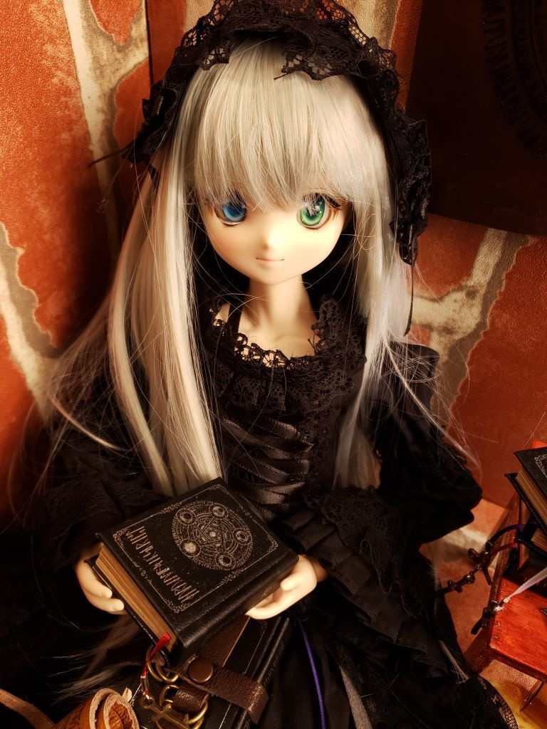 銀の書(豆本) 瞳の魔導書