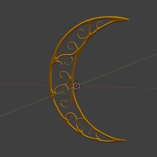 Moon Frame [FBXのみ、無料版あり]