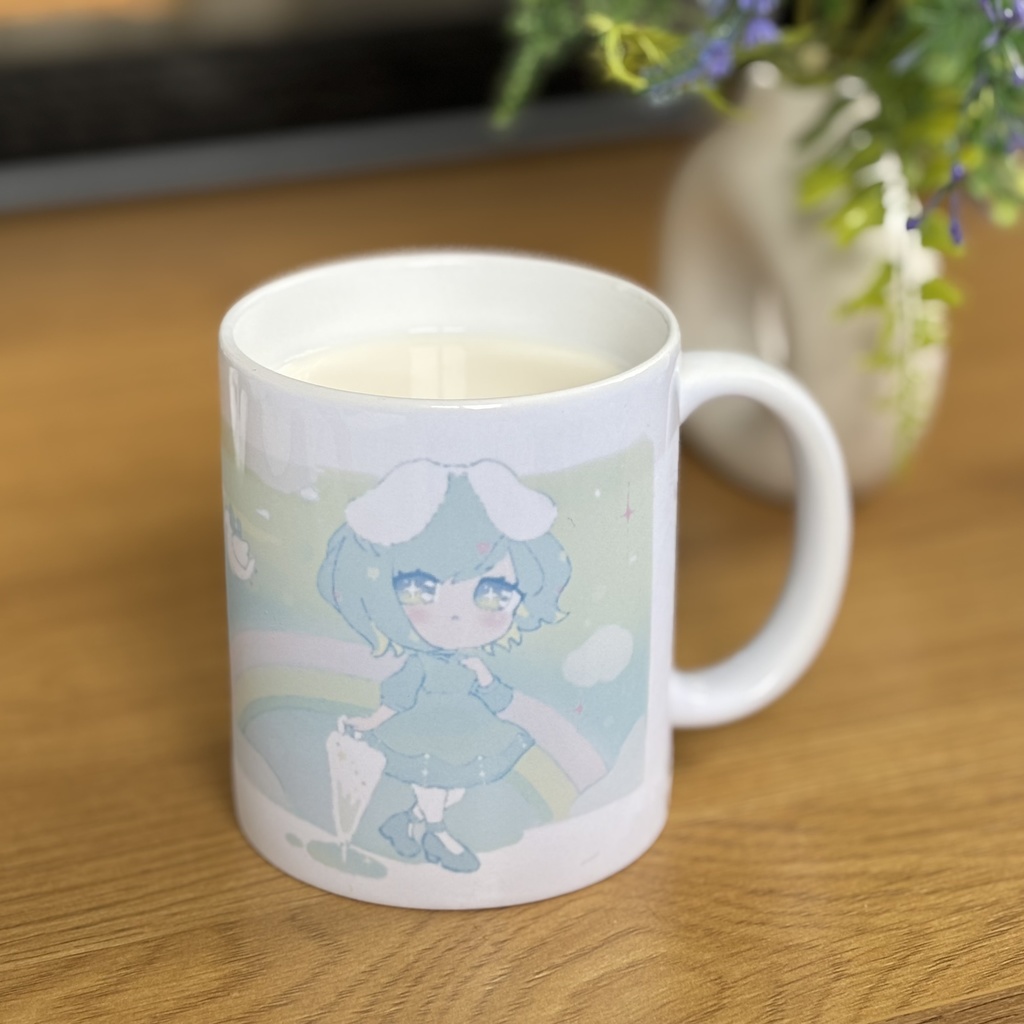 ルミアの空と城のマグカップ