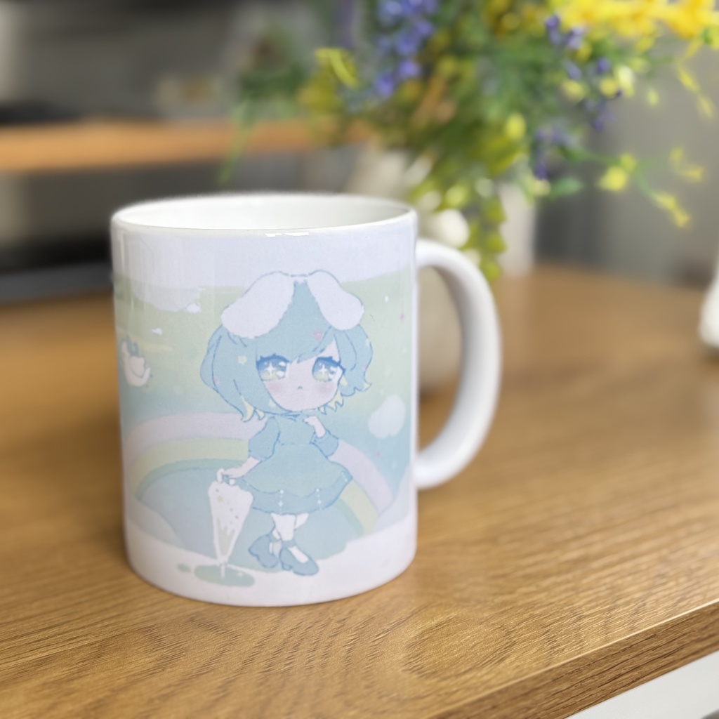 ルミアの空と城のマグカップ