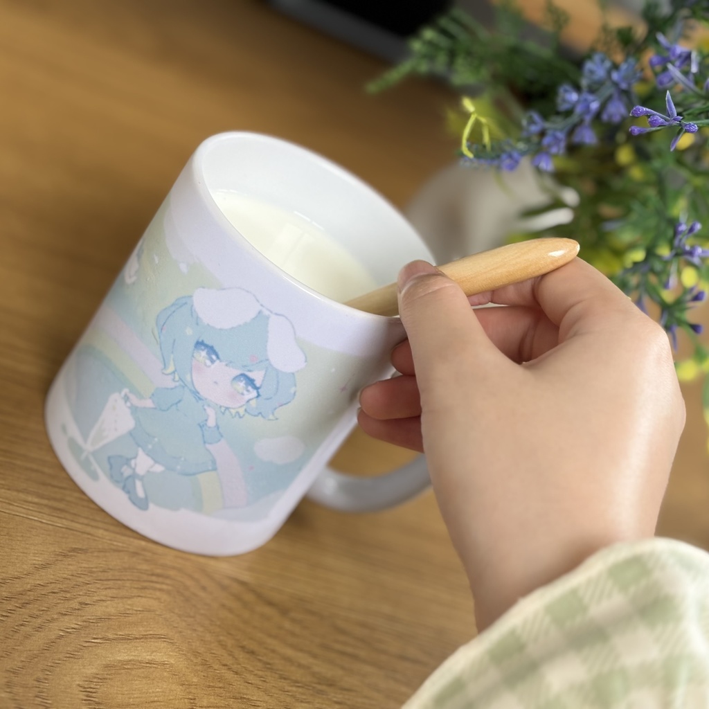 ルミアの空と城のマグカップ