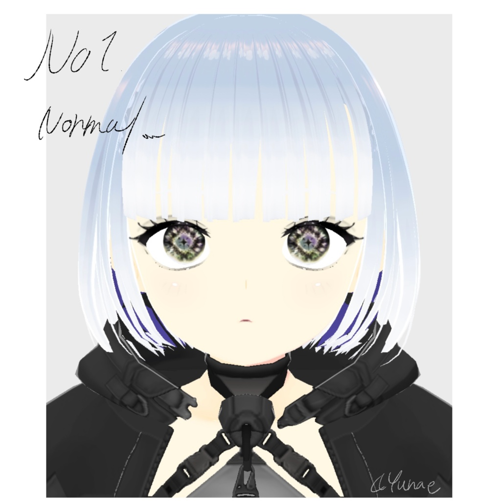 「Cyber」瞳テクスチャ6種【VRoid用】無料版有り