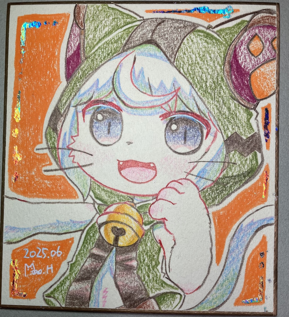 キャトバスミニ色紙