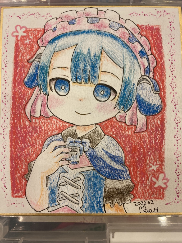 プルシュカ、マルルクミニ色紙