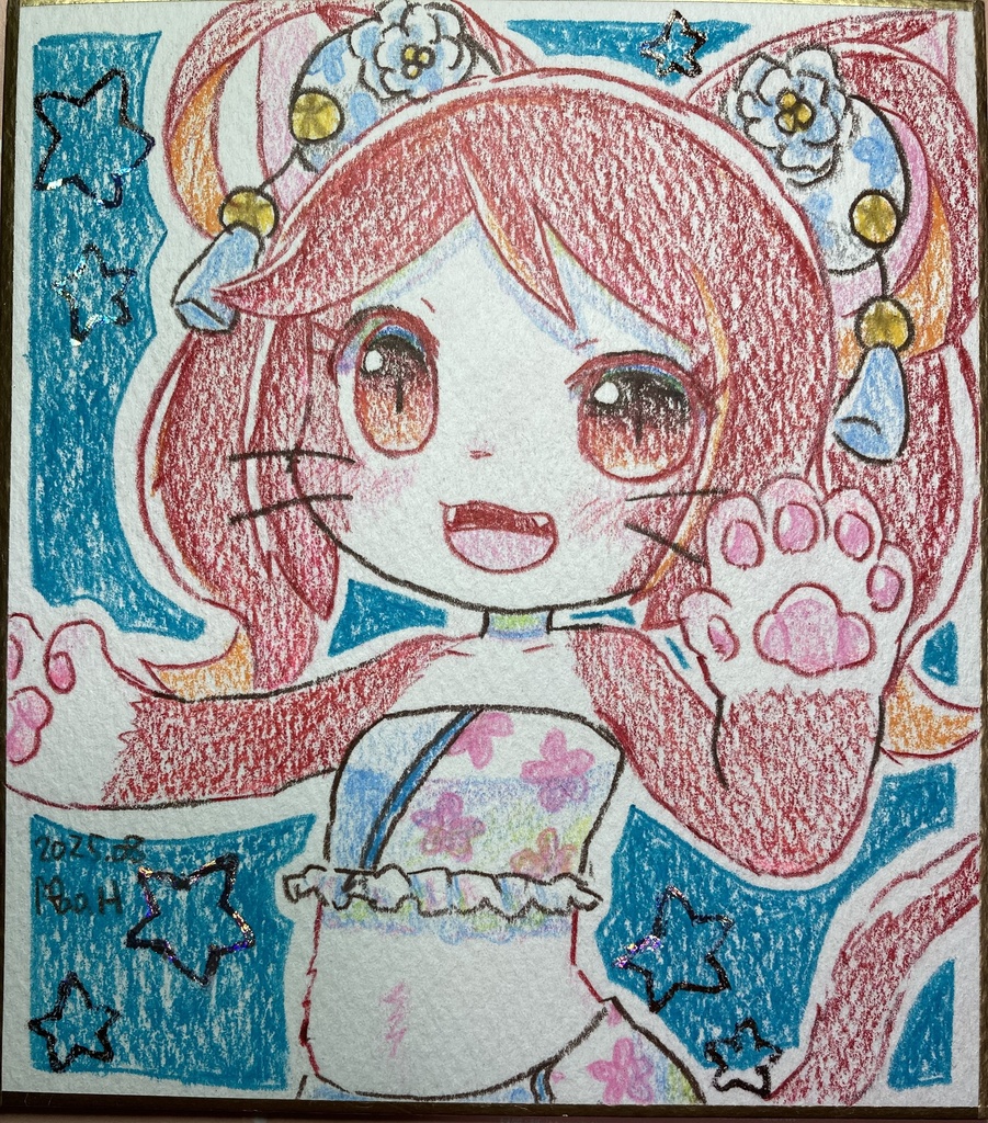 ショウキョウ水着ミニ色紙