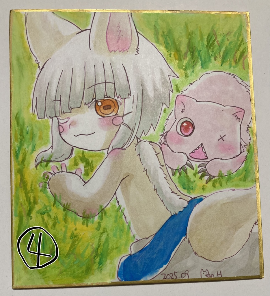 ナナチミニ色紙