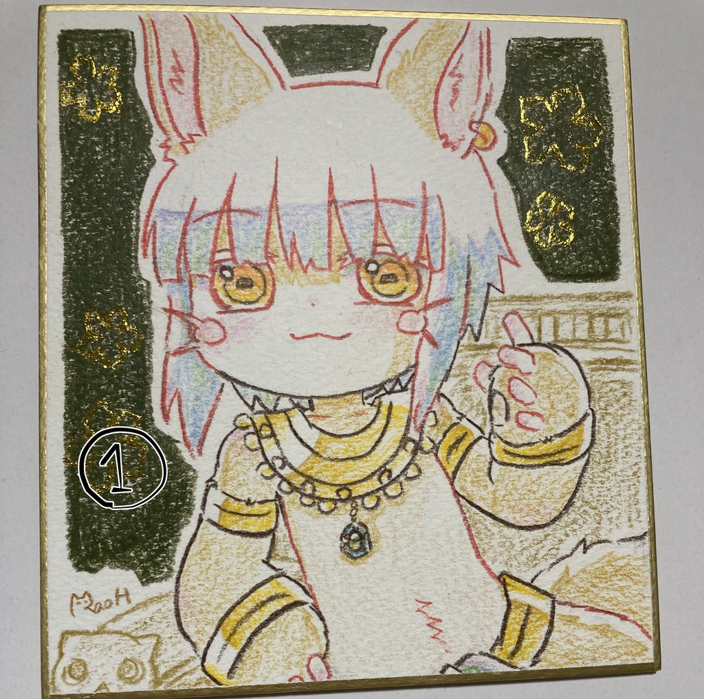 ナナチミニ色紙