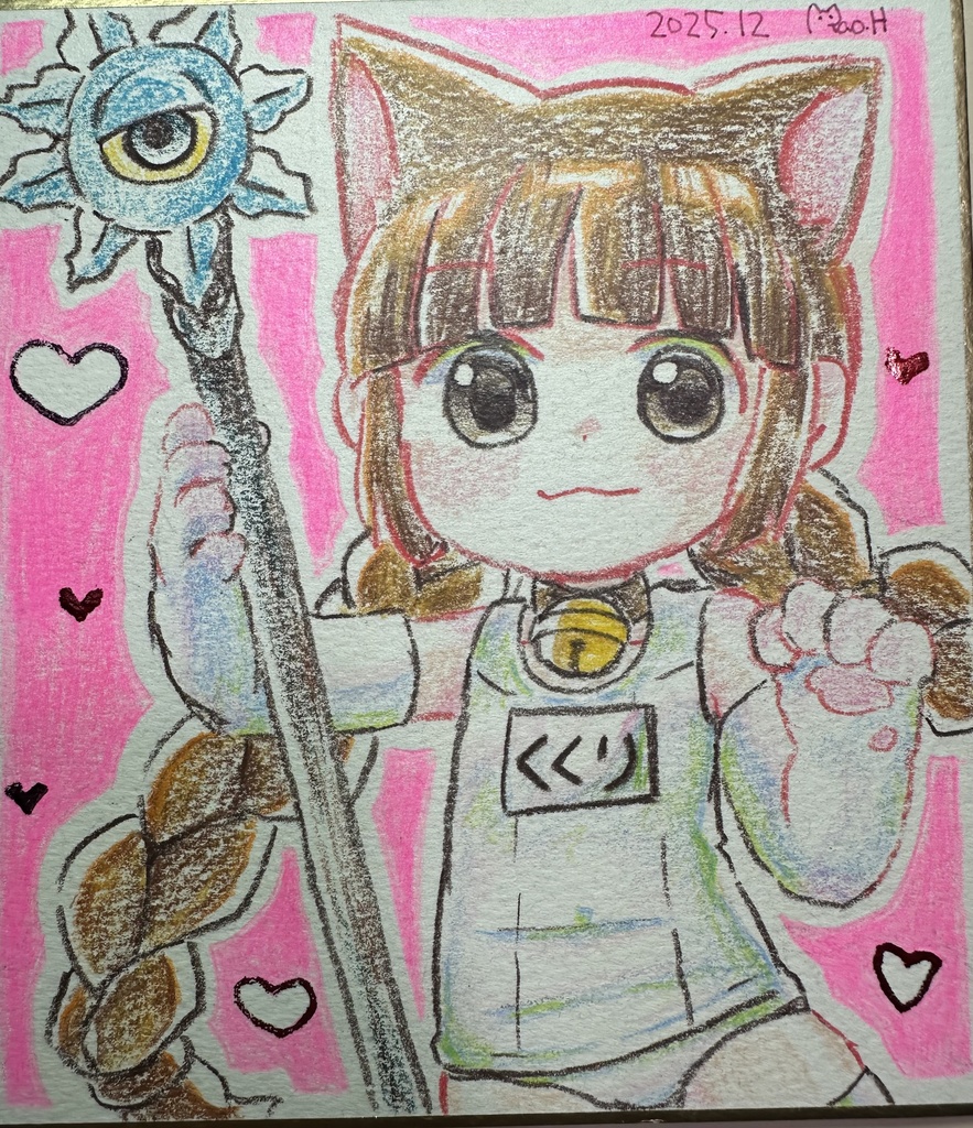 スク水ミニ色紙