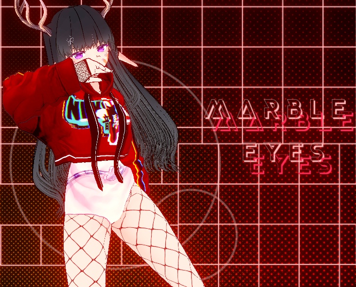 vroid textures : marble eyes