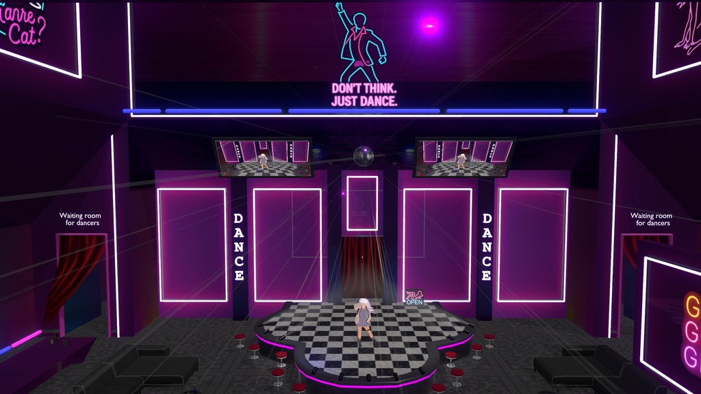 Dance Club World 3D Model