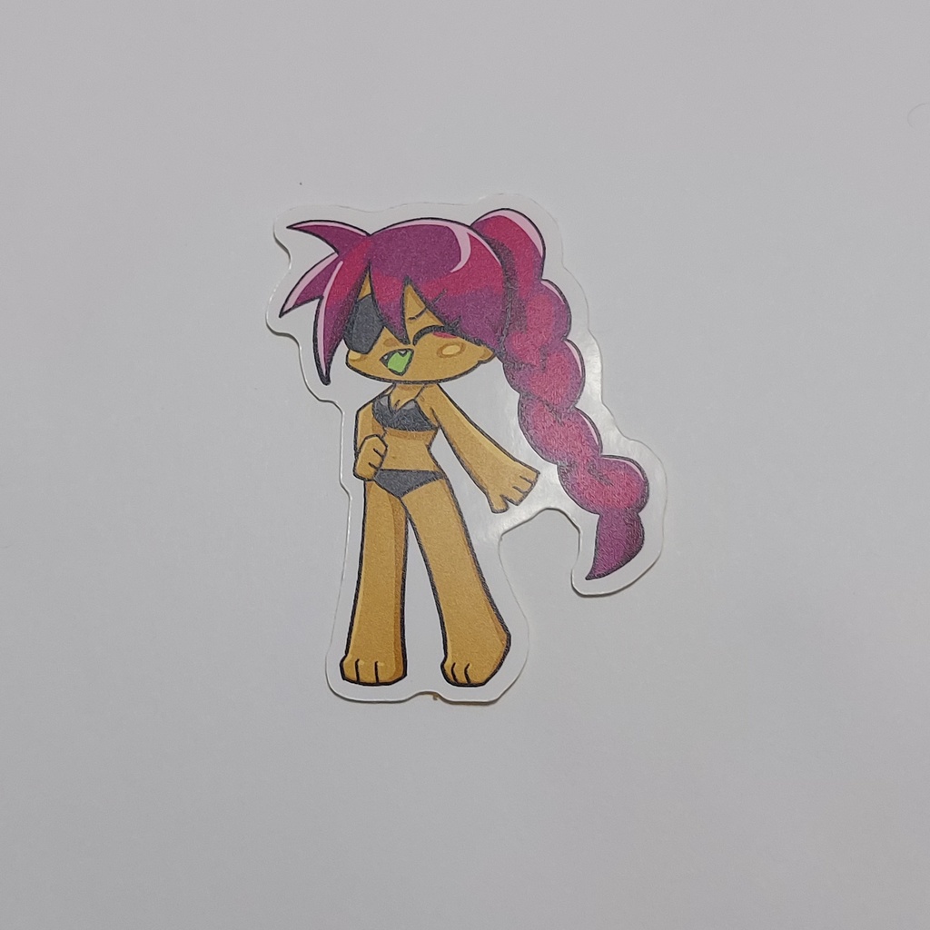 【デフォルメシール】伊達七月(凱風列島四十七・宮城擬人化)