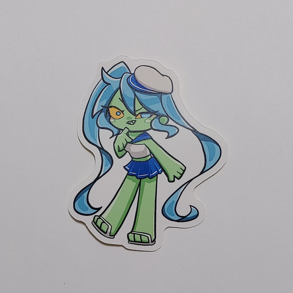 【デフォルメシール】鳴門阿三(凱風列島四十七・徳島県擬人化)