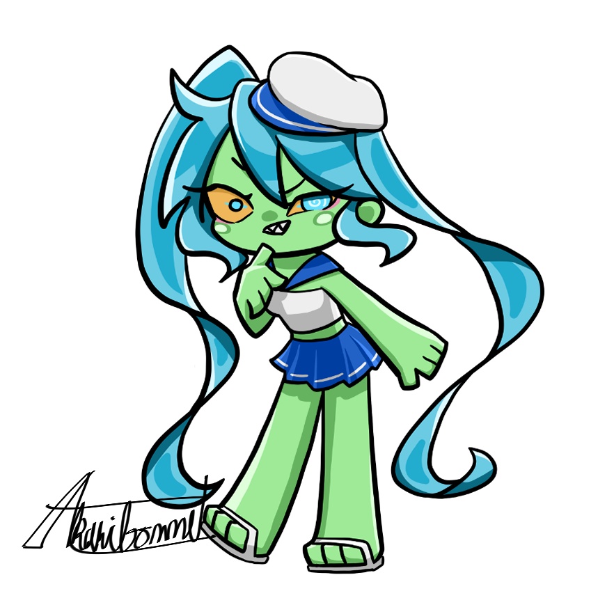 【デフォルメシール】鳴門阿三(凱風列島四十七・徳島県擬人化)