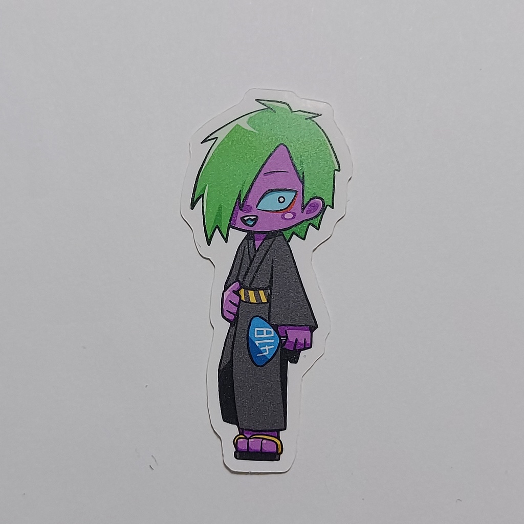 【デフォルメシール】八百津恵(国土汎霊・酷道擬人化)