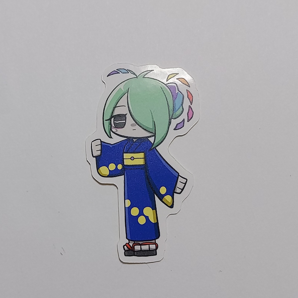 【デフォルメシール】冠山椎名(国土汎霊・酷道擬人化)