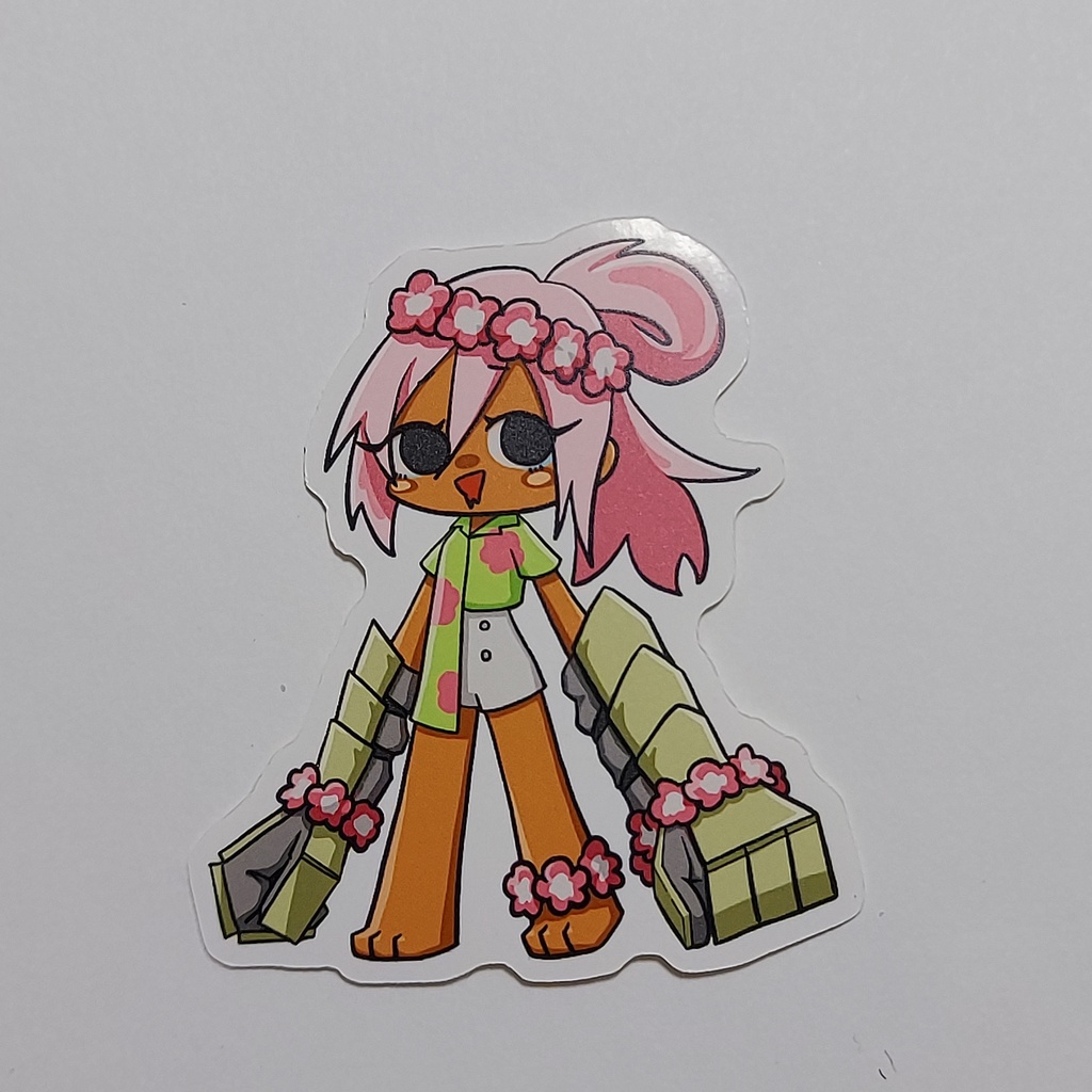 【デフォルメシール】東部 京上川美唄(国土汎霊・国道擬人化)