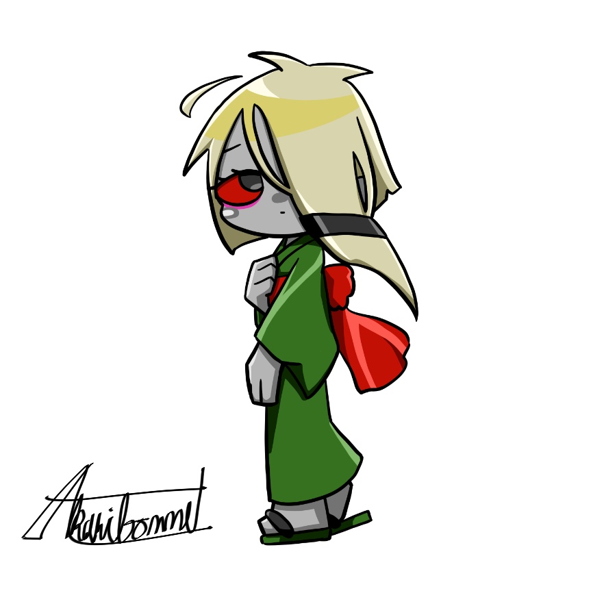 【デフォルメシール】室生（国土汎霊・ダム擬人化）