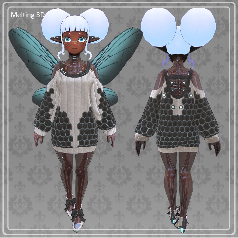 『Bhird / たんぽぽ 』【オリジナル3Dモデル】