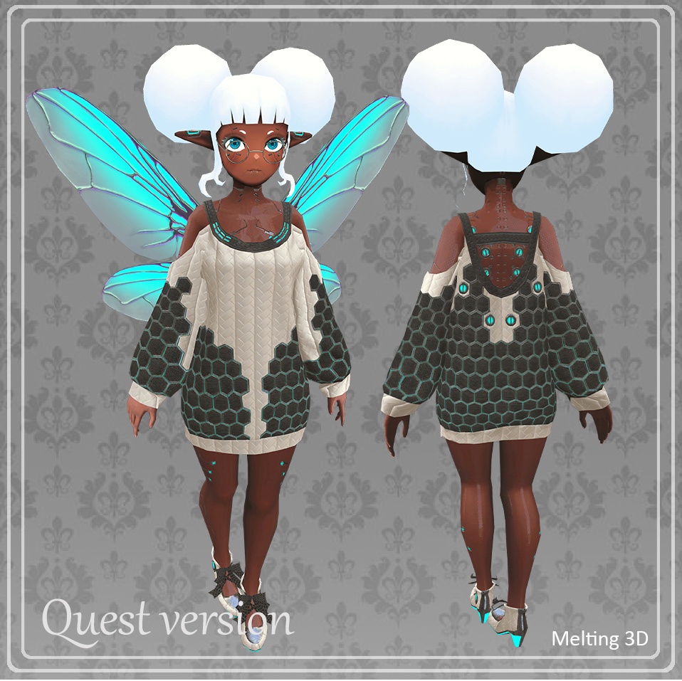 『Bhird / たんぽぽ 』【オリジナル3Dモデル】