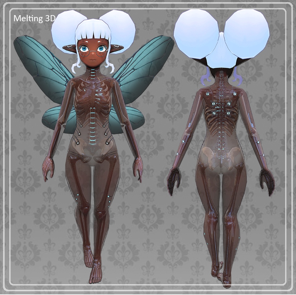 『Bhird / たんぽぽ 』【オリジナル3Dモデル】