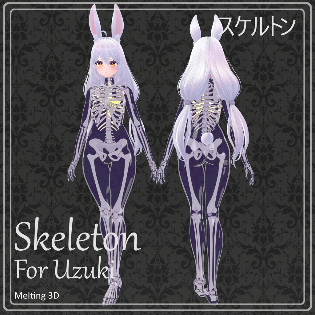 Skeleton and skull for 32 avatars