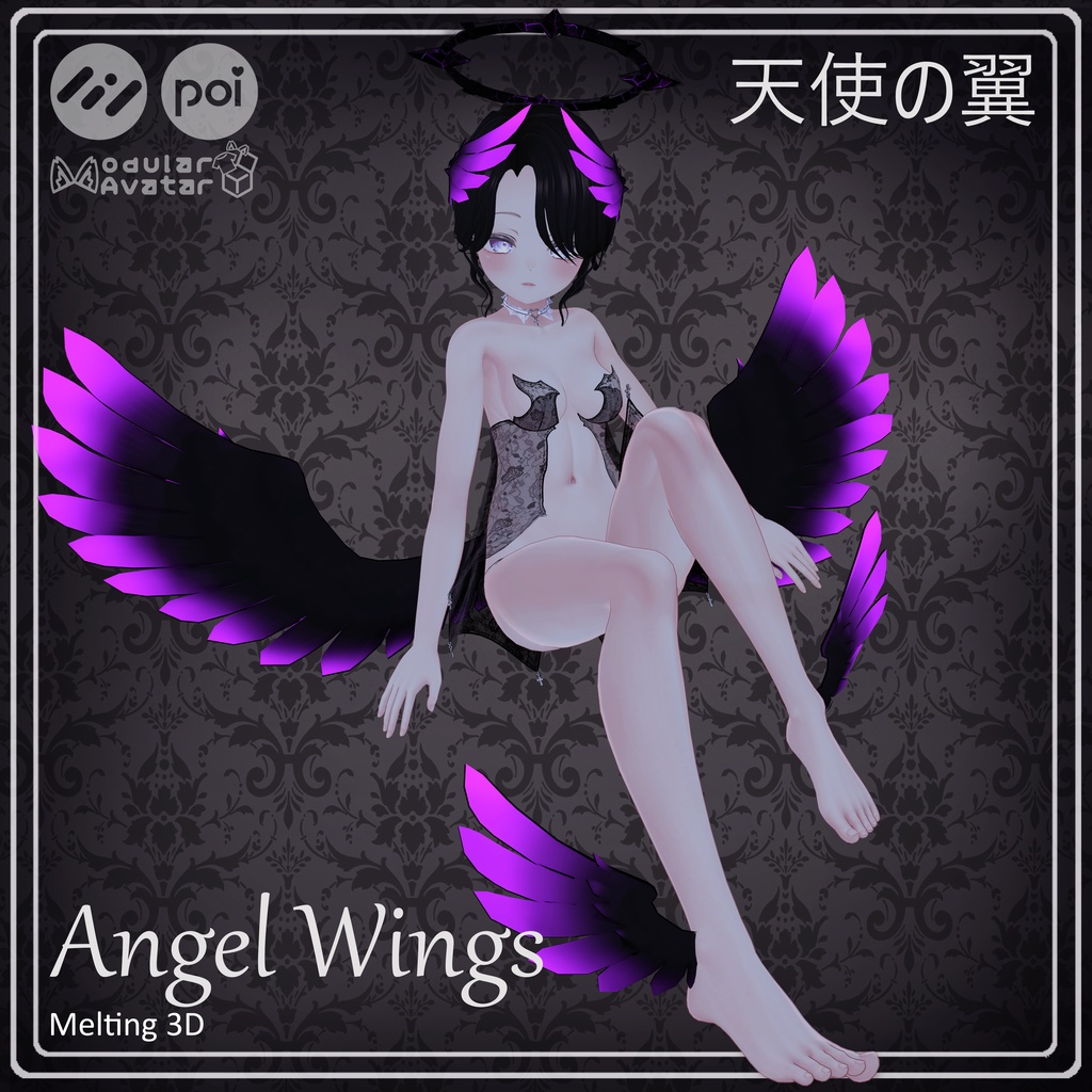 Angel Wings and Halos 天使の翼