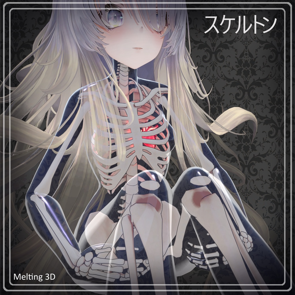 Skeleton and skull for ナナセ・ノワール -Nanase Noir-