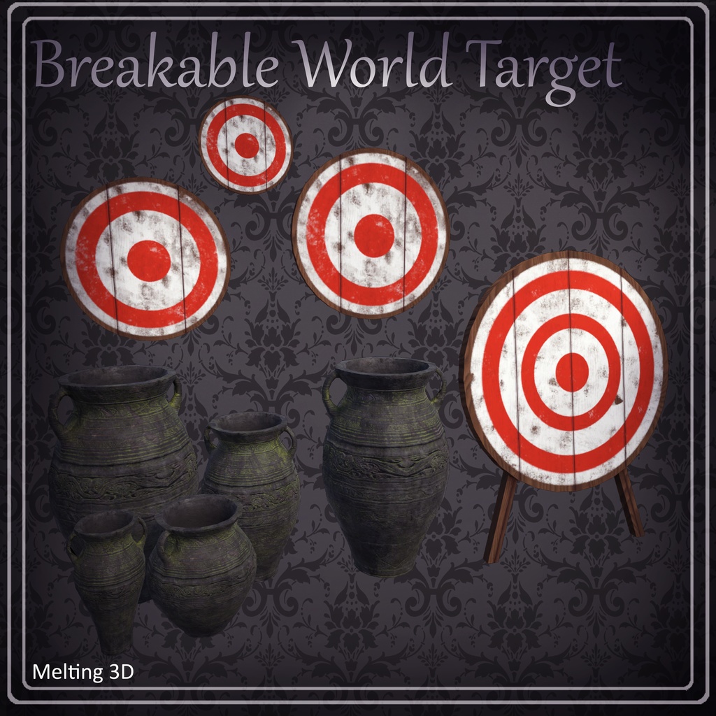 Yumi Bow System for avatar + BreakableTarget for World 弓