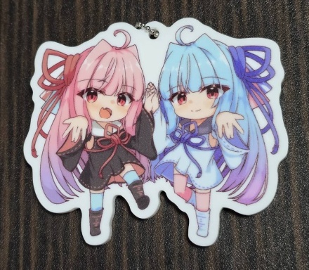 琴葉姉妹アクリルキーホルダー