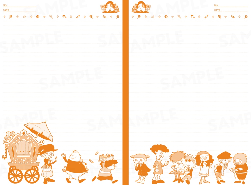 【ミストハレリの子供たち】リングノート