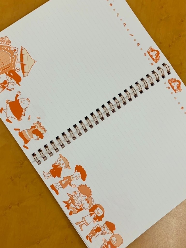 【ミストハレリの子供たち】リングノート