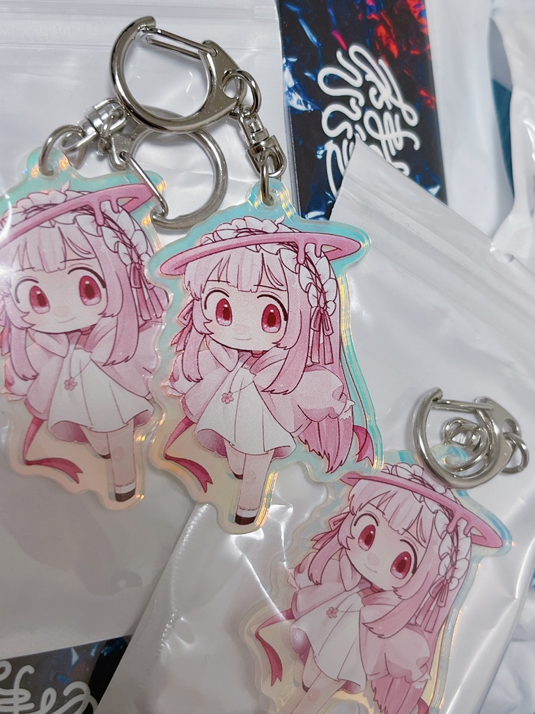 🔥10月限定SALE🔥ひびきのアクリルキーホルダー（さくら）