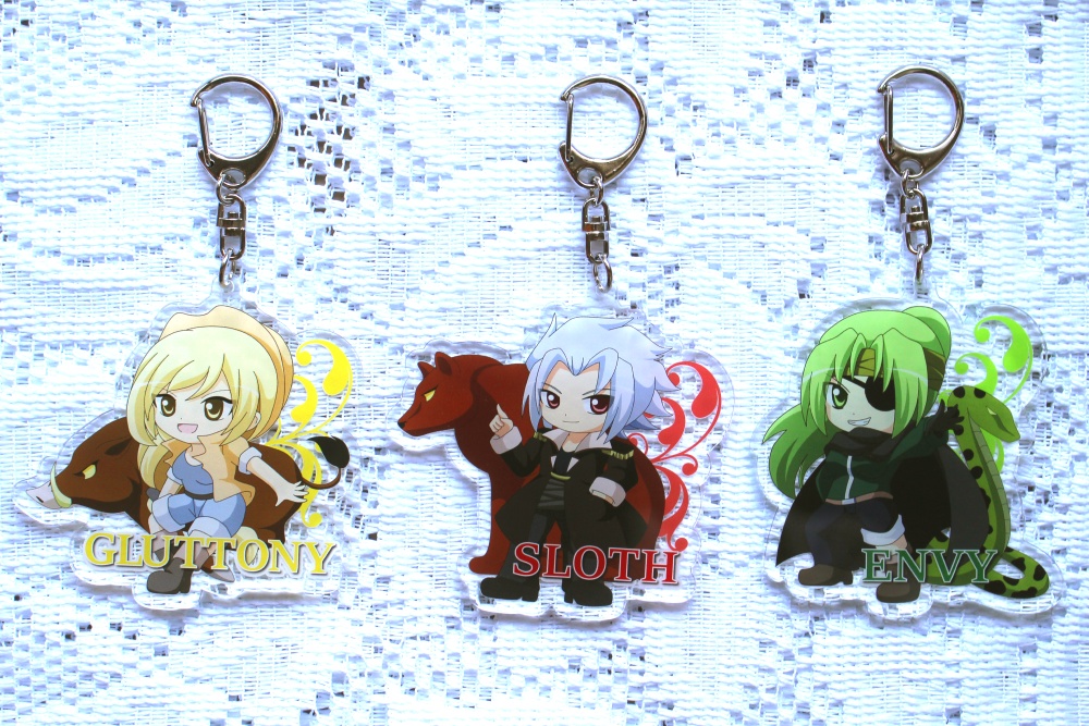 Knight of Lapyrith × 七つの大罪 アクリルキーホルダー