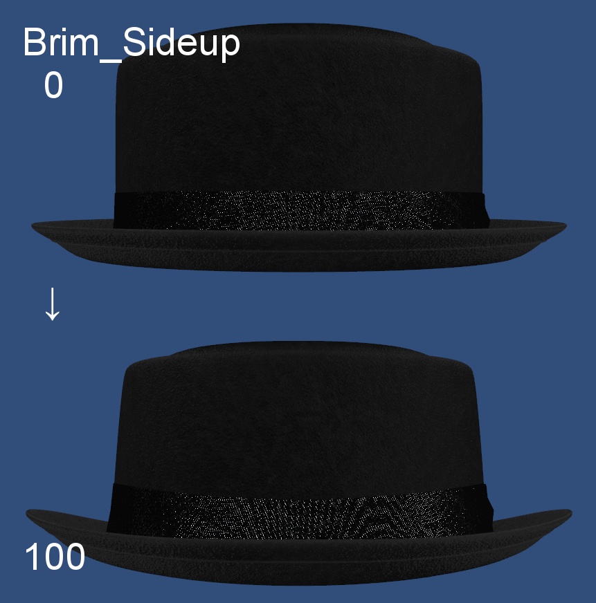 W.W. Hat (Fan-made) ポークパイハット