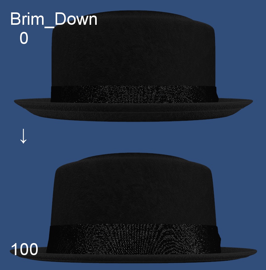 W.W. Hat (Fan-made) ポークパイハット