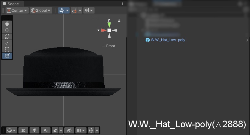 W.W. Hat (Fan-made) ポークパイハット